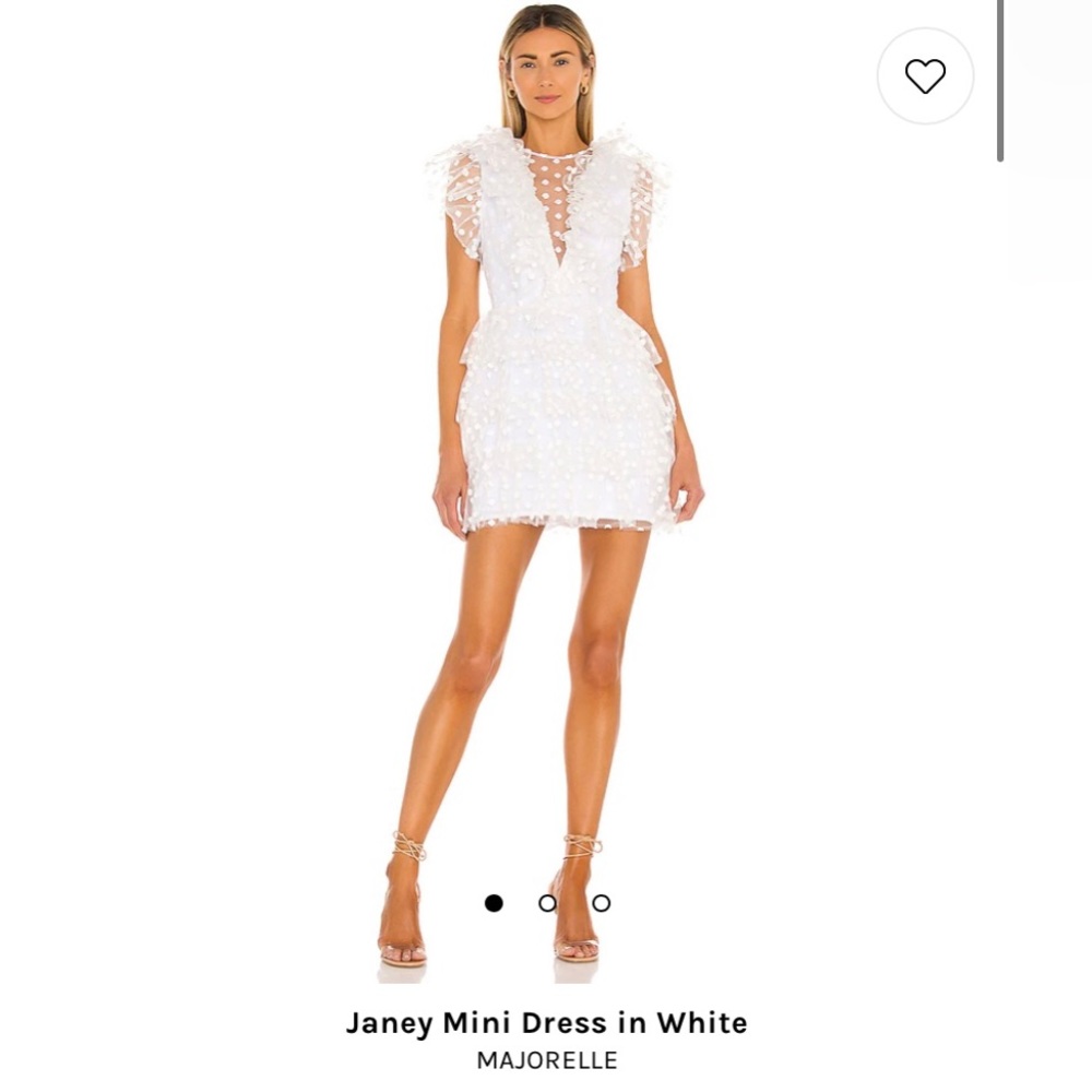 NWT Majorelle Janey Mini Dress in White